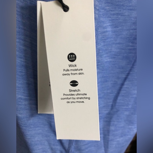 NWT Calvin Klein Performance Dropped Armhole Athletic Tank Top Hyacinth Sz S - Picture 7 of 10